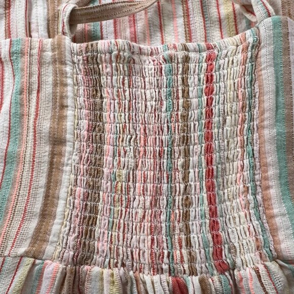 Ace & Jig Kennedy Striped Midi Dress in Ray Size Medium - Picture 10 of 11